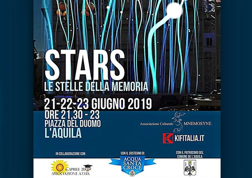  "STARS | LE STELLE DELLA MEMORIA" L'AQUILA